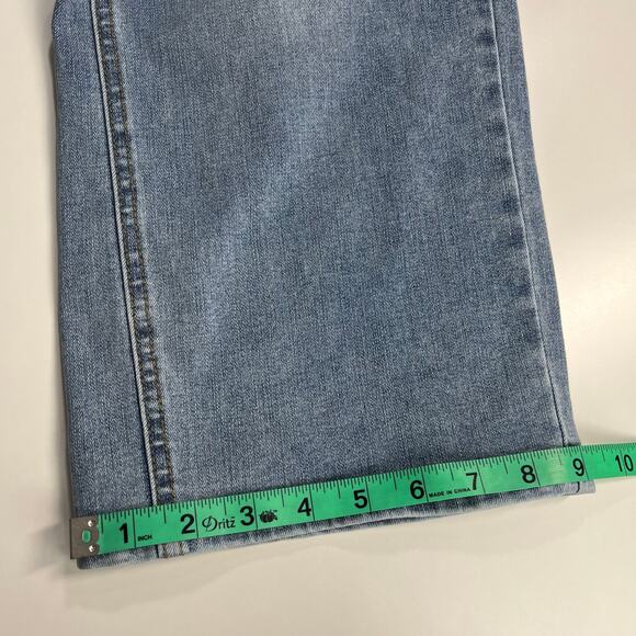 Judy Blue Wide Leg Crop Jeans Sz 5/27 Light Wash Blue Cooling Denim JB88616 High - Picture 15 of 15